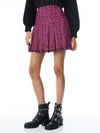 EMILIE PLEATED TWEED MINI SKIRT-ALICE + OLIVIA