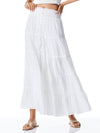 AISHA BUTTON FRONT MAXI SKIRT-ALICE + OLIVIA