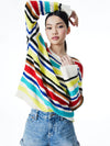 ZELDA SWEATER-MULTI-ALICE + OLIVIA