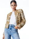 KIDMAN JACKET-LIGHT GOLD-ALICE + OLIVIA