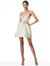 FOLEY DRESS-GOLD-ALICE + OLIVIA