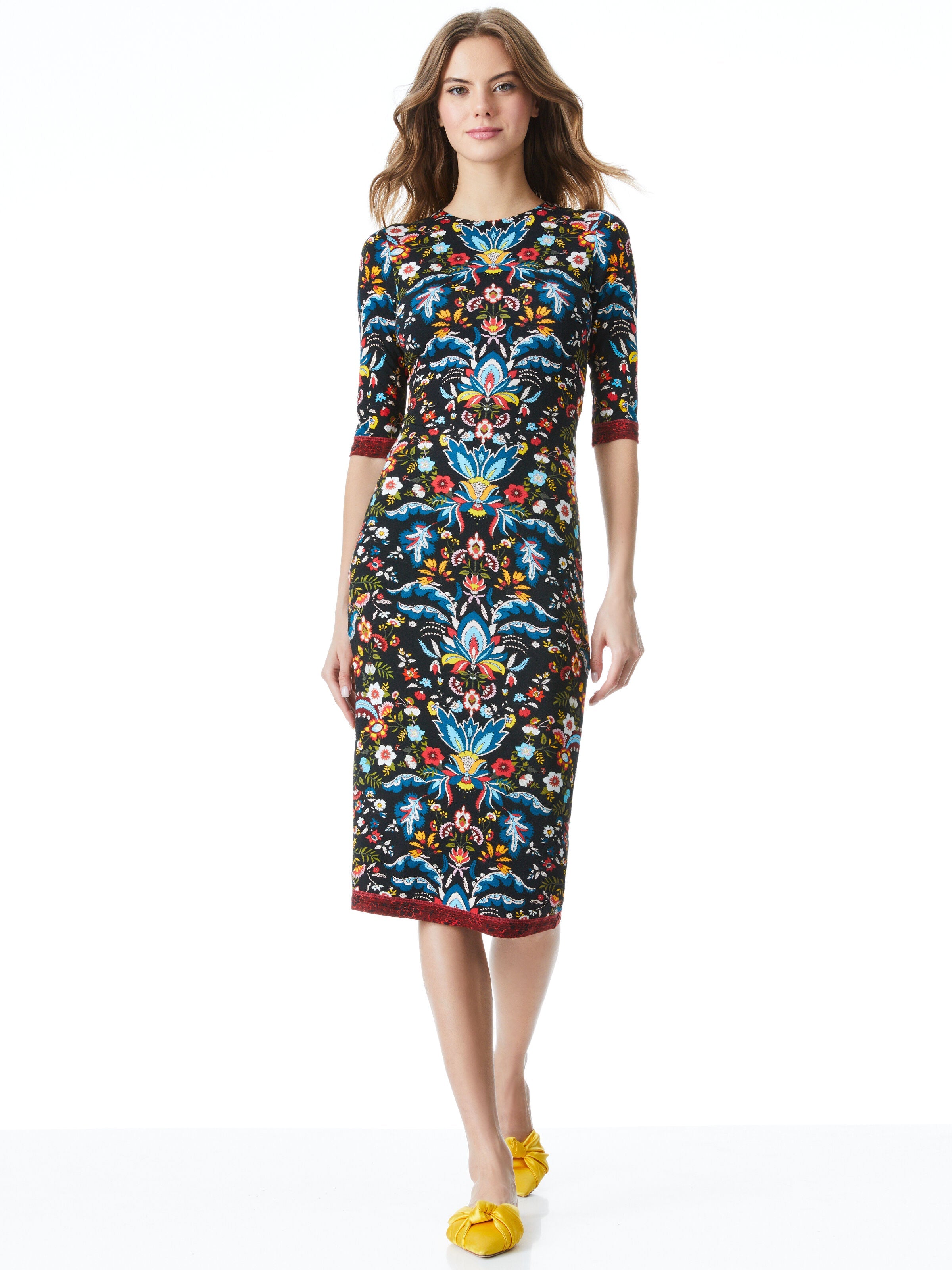 DELORA MIDI DRESS-ALICE + OLIVIA