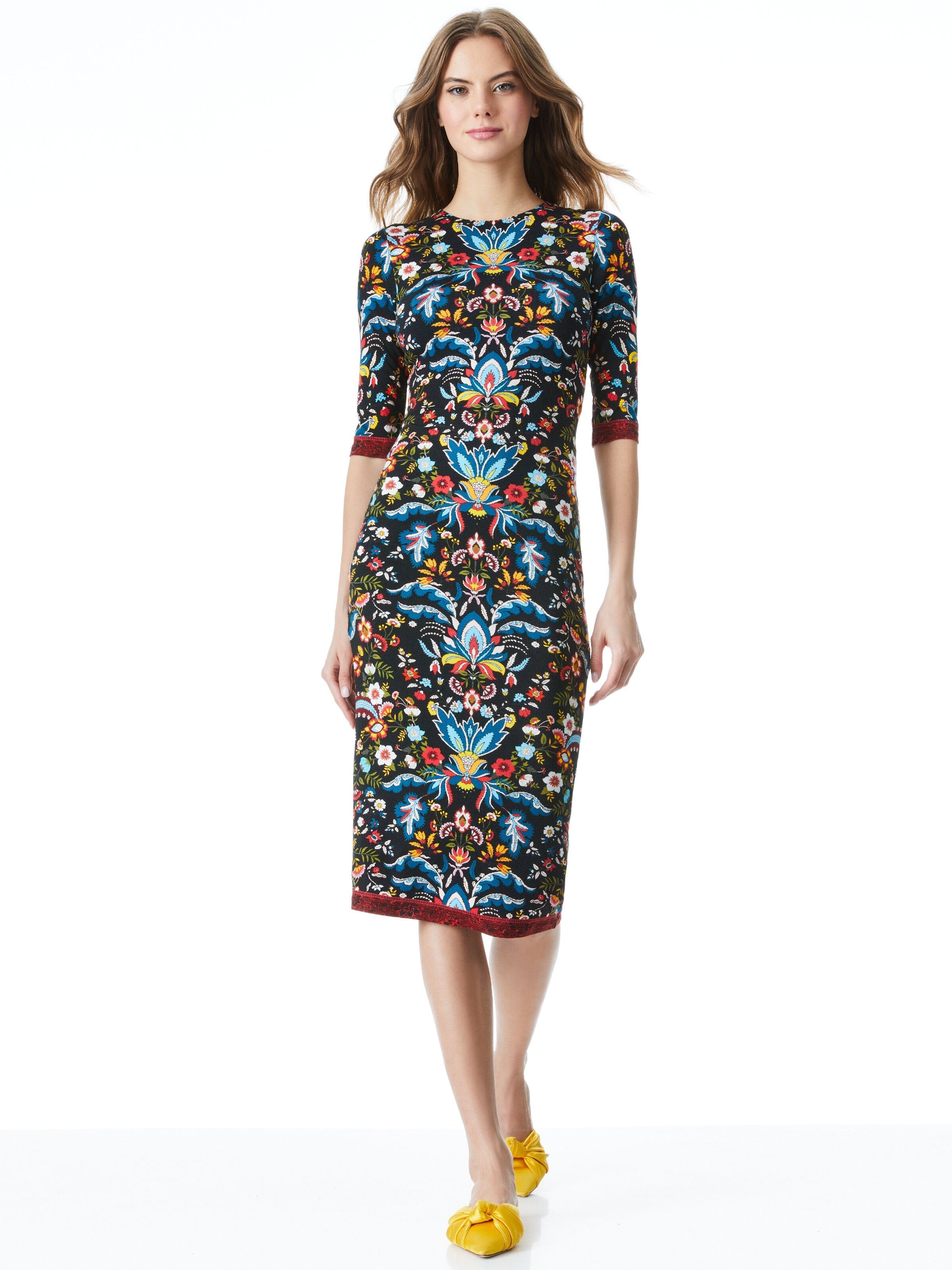 DELORA MIDI DRESS-ALICE + OLIVIA