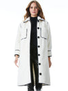 SAMSON FAUX SHEARLING PIPED COAT-OFF WHITE/BLACK-ALICE + OLIVIA