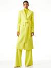 JOELLE BELTED COAT-SUNFLOWER-ALICE + OLIVIA