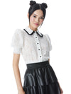 TAMRA EMBROIDERED BLOUSE-OFF WHITE-ALICE + OLIVIA