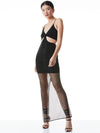 HAVANA EMBELLISHED CUT OUT DRESS-ALICE + OLIVIA
