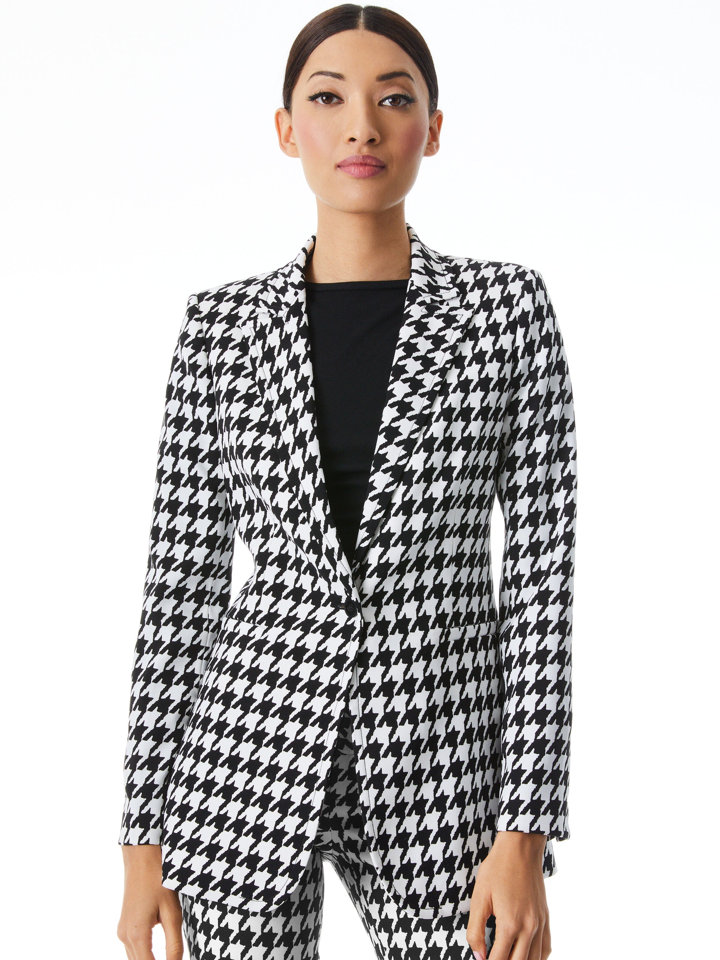 BREANN FITTED BLAZER-ALICE + OLIVIA
