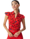 MARTEL BLOUSE-ALICE + OLIVIA