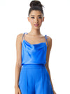 HARMON TIED STRAP DRAPEY SLIP TANK-ALICE + OLIVIA