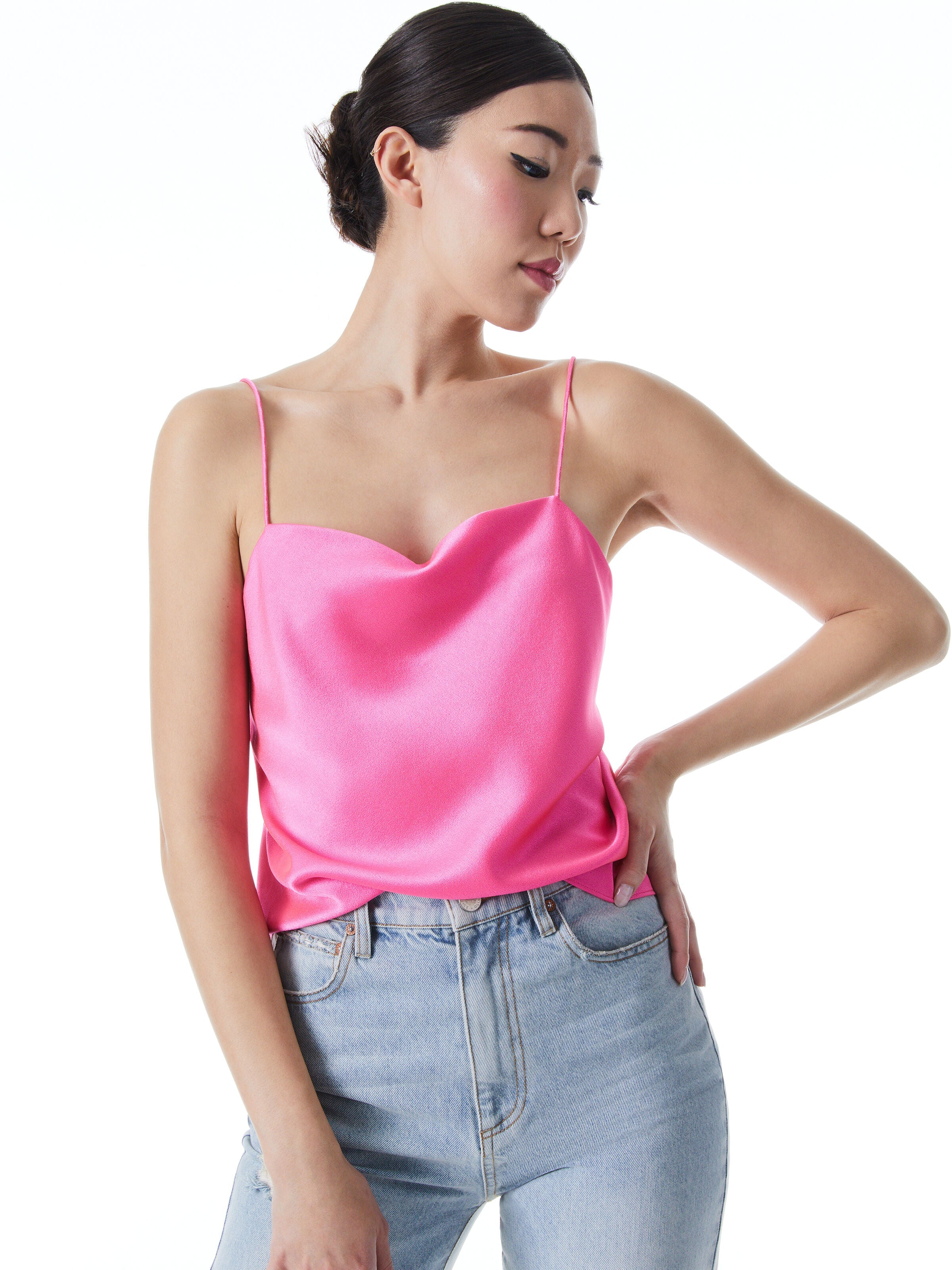 HARMON SLIP TANK-ALICE + OLIVIA