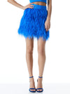 CINA FEATHER SKIRT-ALICE + OLIVIA