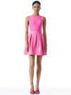 CHARA VEGAN MINI DRESS-FRENCH ROSE-ALICE + OLIVIA