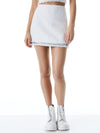 ELANA MINI SKIRT WITH CHAIN TRIM-ALICE + OLIVIA