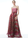 DESPINA PLEATED MAXI DRESS-FAR OUT/MULTI-ALICE + OLIVIA