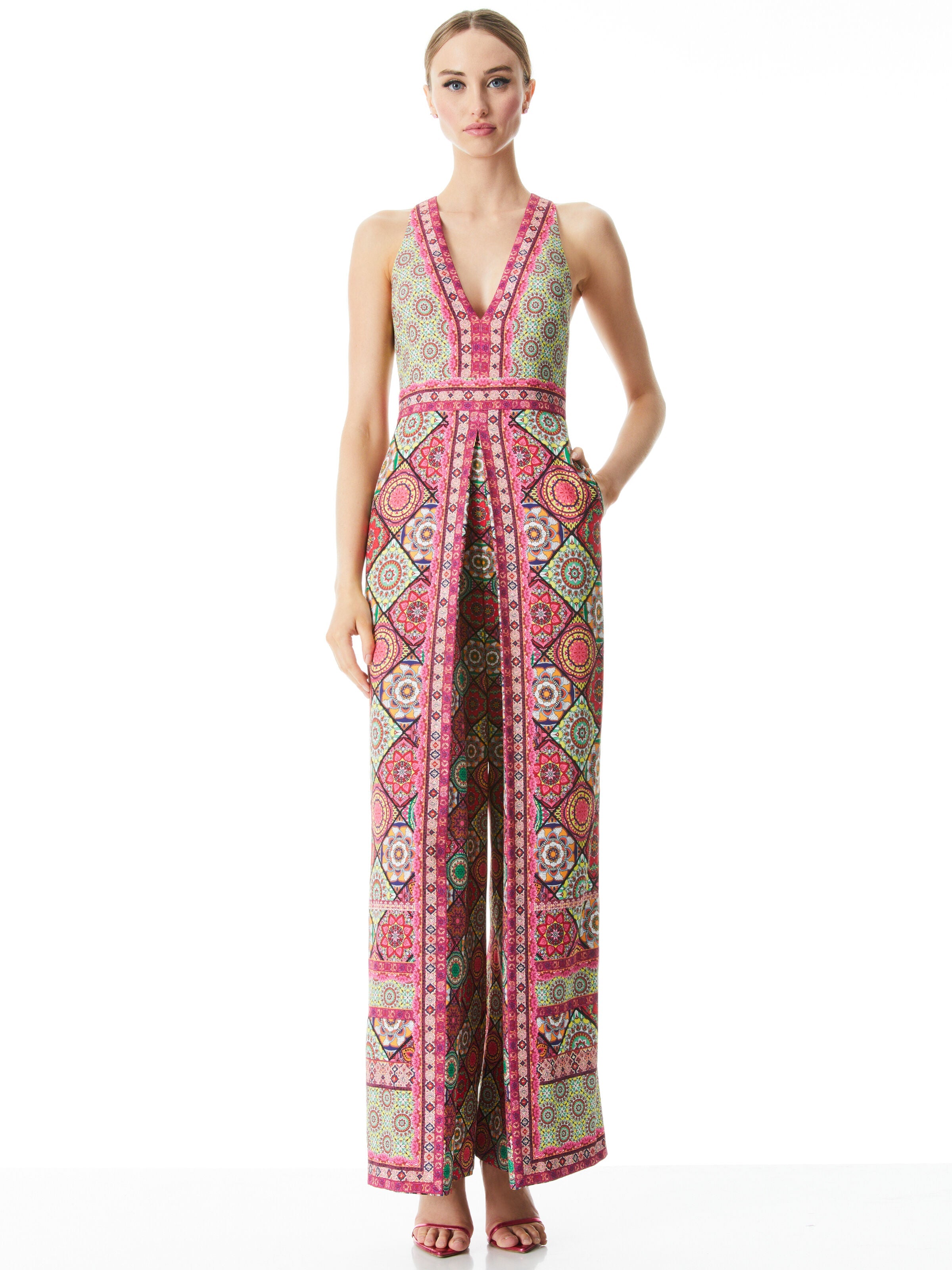 AUDRIE PLEATED JUMPSUIT