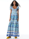 ROSALYN PUFF SLEEVE MAXI DRESS-ALICE + OLIVIA