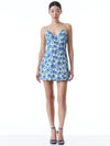 TAYLA LANTERN MINI DRESS-ALICE + OLIVIA