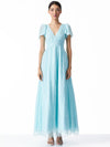 CHARLSIE SMOCKED WAIST DRESS-ALICE + OLIVIA