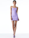 NELLE VEGAN LEATHER MINI DRESS-LAVENDER-ALICE + OLIVIA