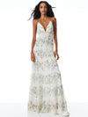 KAROLINA SMOCKED WAIST TIERED MAXI DRESS-FLEUR OFF WHITE/MULTI-ALICE + OLIVIA