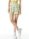 BETHIE SMOCKED RUFFLE MINI SKIRT-DRIFTING BY FLORAL-ALICE + OLIVIA