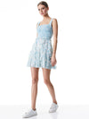 JOCELYN SMOCKED MINI DRESS-ALICE + OLIVIA