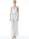 SHANTI JUMPSUIT WITH SMOCKED BACK-ALICE + OLIVIA