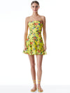 GINNY SPAGHETTI STRAP GODET DRESS-ALICE + OLIVIA