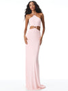 MARGUERITE CUT OUT LONG DRESS-ALICE + OLIVIA