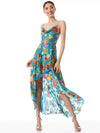 CHRISTINA HIGH LOW DRESS-SUMMER BLISS-ALICE + OLIVIA