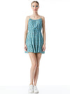 CHEYLA DRAWSTRING WAIST MINI DRESS-ALICE + OLIVIA
