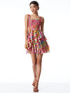 JOCELYN SMOCKED MINI DRESS-ALICE + OLIVIA