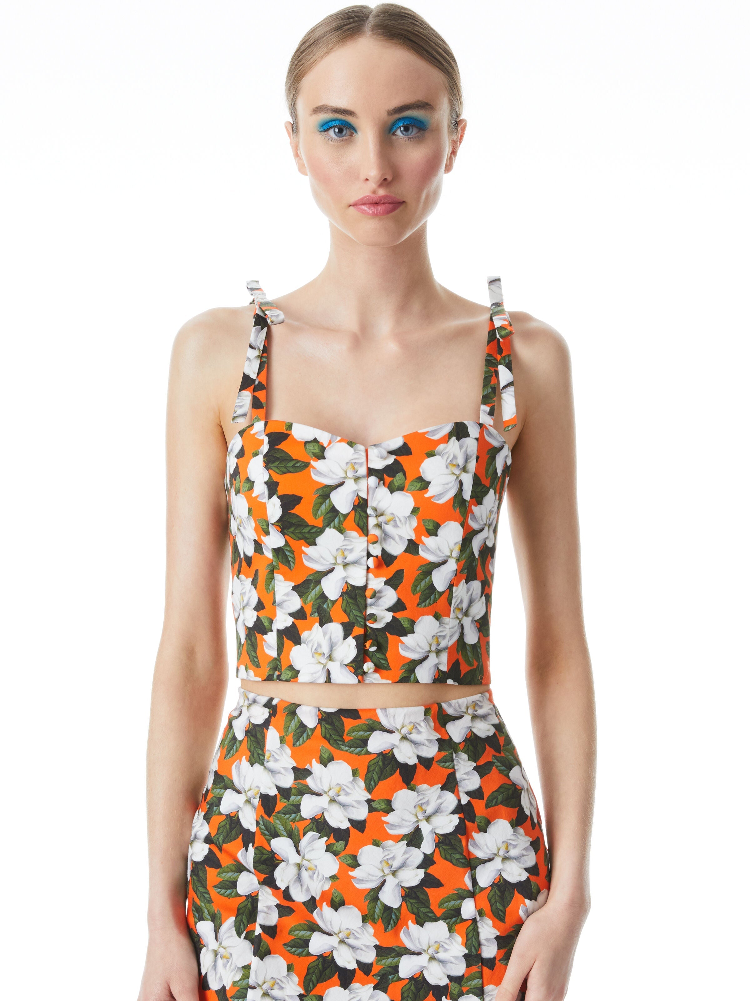 BECCY FRONT BUTTON BUSTIER-ALICE + OLIVIA