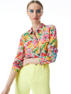 WILLA SILK BLOUSE-GARDEN FLORAL-ALICE + OLIVIA