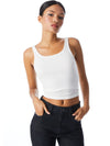 JEMI RIBBED TANK-OFF WHITE-ALICE + OLIVIA