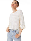 ANGELINE EASY CROP PULLOVER-ALICE + OLIVIA