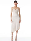 KIYOKO COWL NECK BUSTIER MIDI DRESS-ALICE + OLIVIA