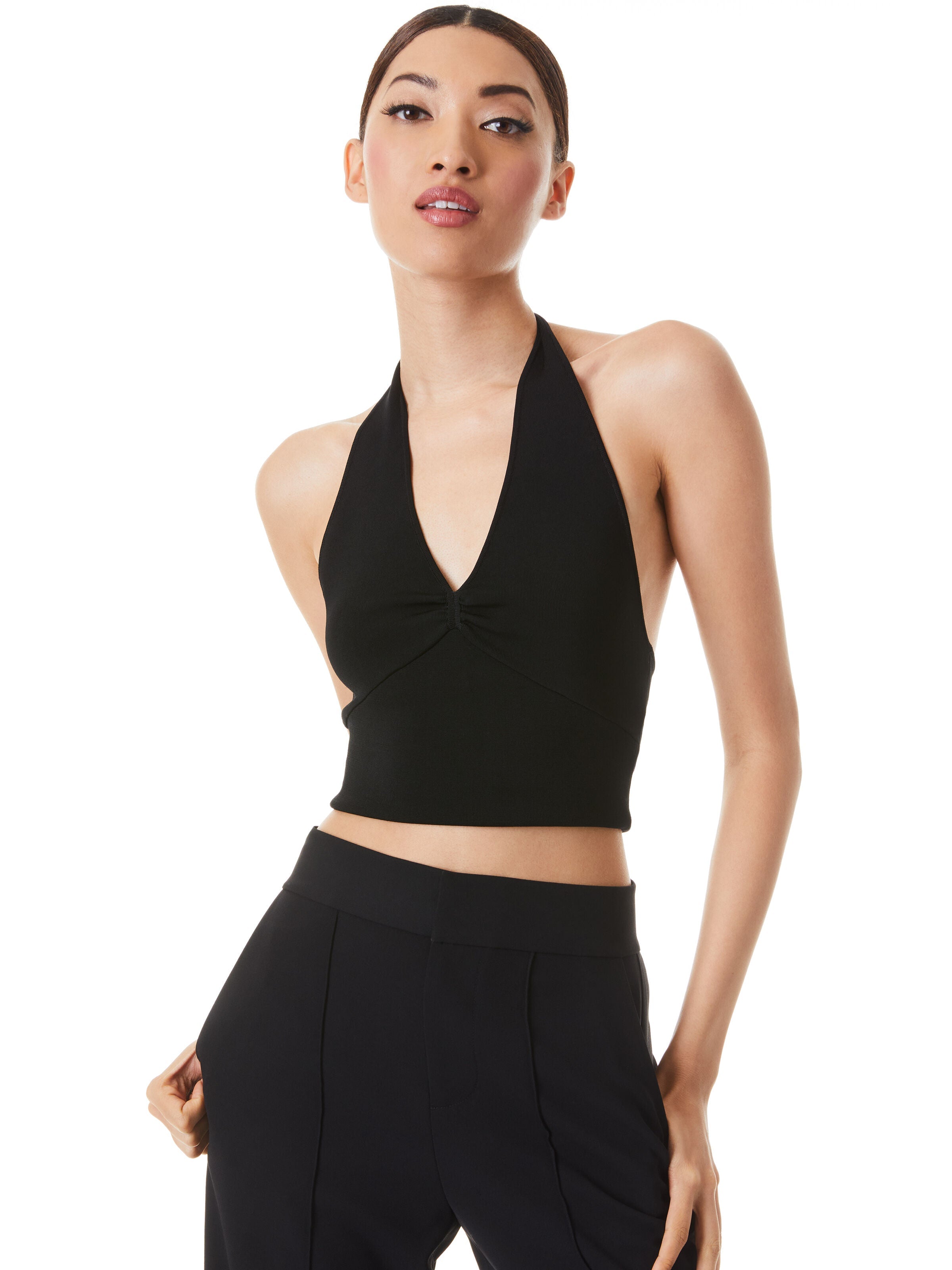 SARIA HALTER NECK TANK
