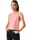 AMAL VEGAN CROC BOXY TANK-ALICE + OLIVIA