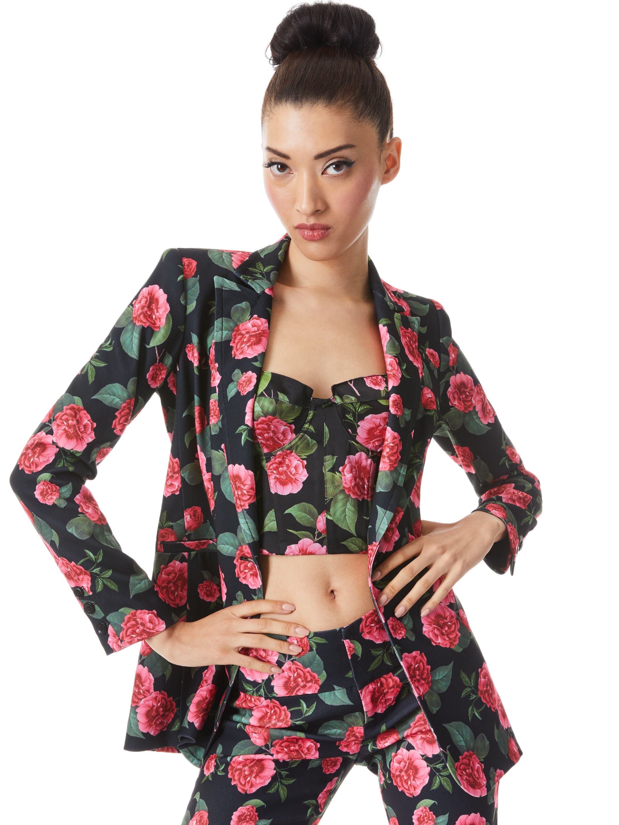BREANN FITTED BLAZER-ALICE + OLIVIA