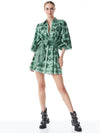 TIFFIE BELTED MINI DRESS-JOURNEY FLORAL LIGHT SAGE/MLTI-ALICE + OLIVIA