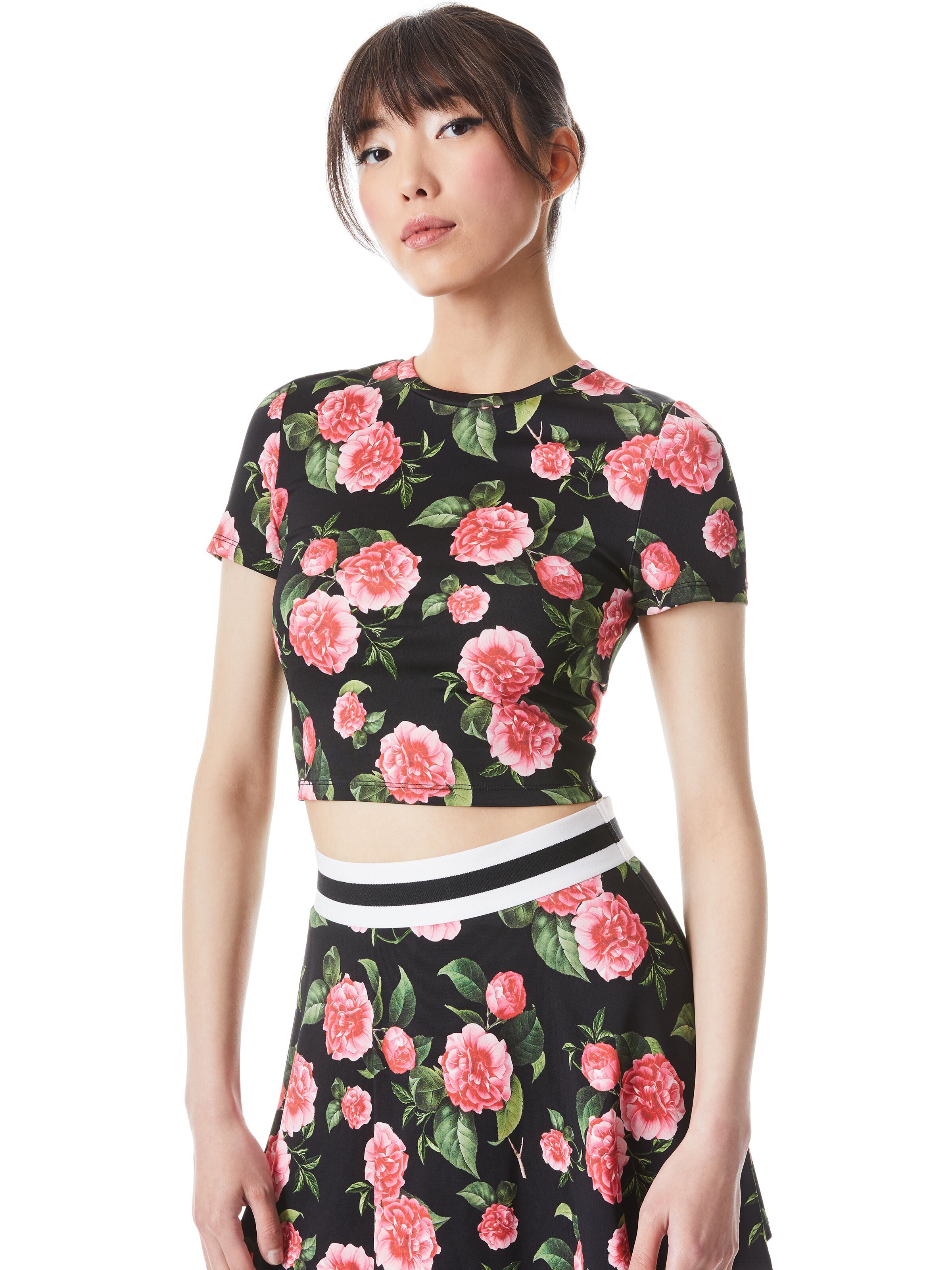 CINDY CROPPED TEE-ALICE + OLIVIA
