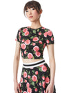 CINDY CROPPED TEE-ALICE + OLIVIA