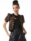 KITTY PUFF SLEEVE CARDIGAN WITH BOW-MULTI-ALICE + OLIVIA