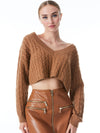 AYDEN CASHMERE PULLOVER-ALICE + OLIVIA