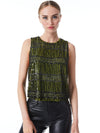 AMAL EMBELLISHED BOXY TANK-ALICE + OLIVIA