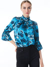 LAUNA BLOUSON SLEEVE BLOUSE-ALICE + OLIVIA