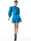 TIFFIE BELTED MINI DRESS-ALICE + OLIVIA