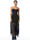 JEMMA LACE ASYMMETRICAL CORSET DRESS-ALICE + OLIVIA